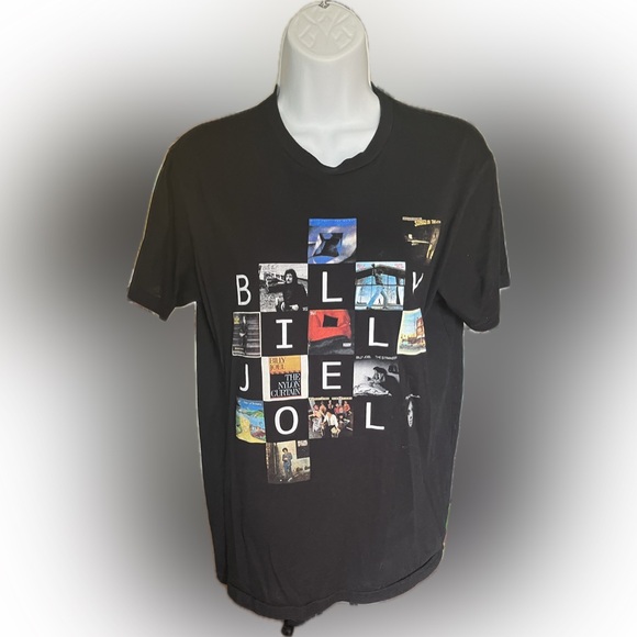 Billy Joel Unisex Album Covers Graphic Band Tee - Picture 6 of 6